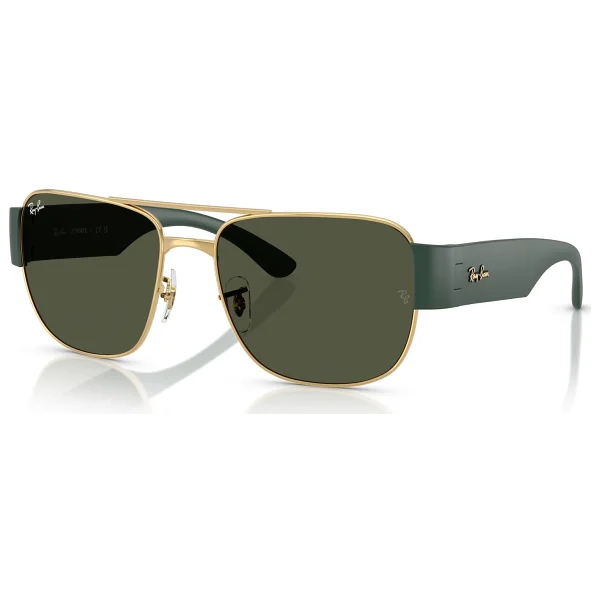 Ray-Ban 3756 001/31 Gold-Green Güneş Gözlüğü - Görsel 7
