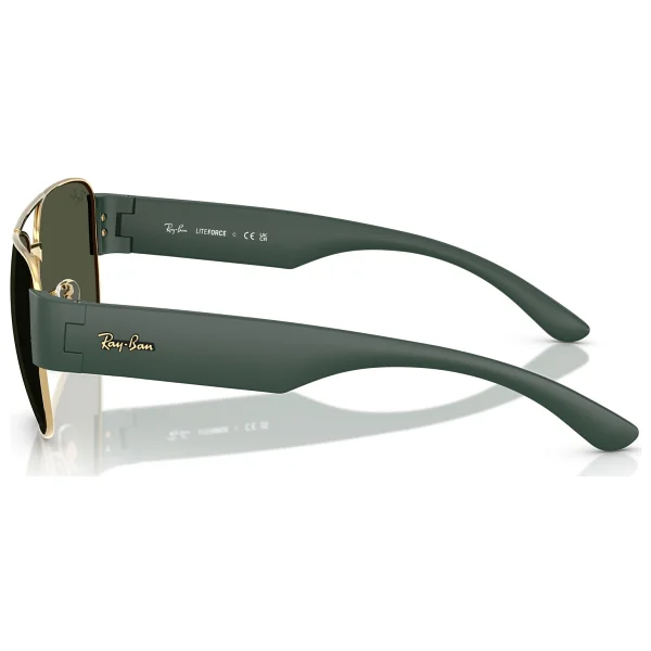 Ray-Ban 3756 001/31 Gold-Green Güneş Gözlüğü - Görsel 3