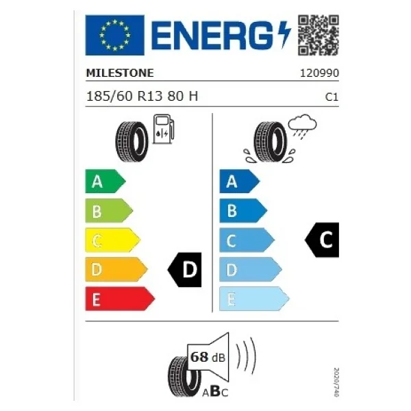 Milestone CarMile 185/60 R13 80H Yaz Lastiği - 2025 - Görsel 2