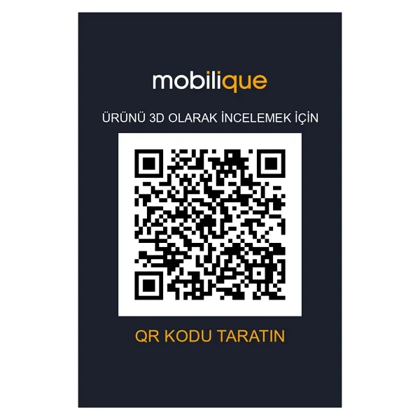 Mobilique Eksen Modern Mutfak Adası - Beyaz - Görsel 4