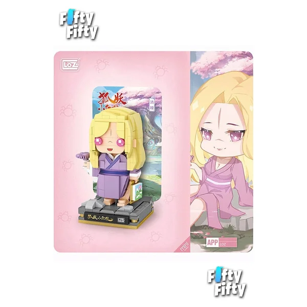 Loz Micro Anime Figür LZ1323 332 Parça Blok Oyuncak - Görsel 4