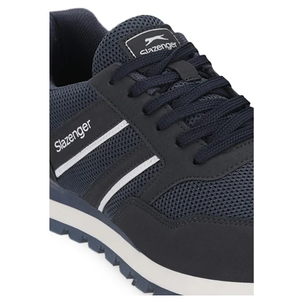 Slazenger Sanchez I Beyaz-Lacivert Erkek Spor Ayakkabı - Görsel 4