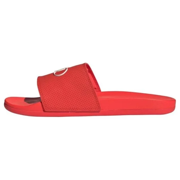 Adidas Adilette Comfort Audi Revolut F1 Team KI6083 Kırmızı Terlik - Görsel 4