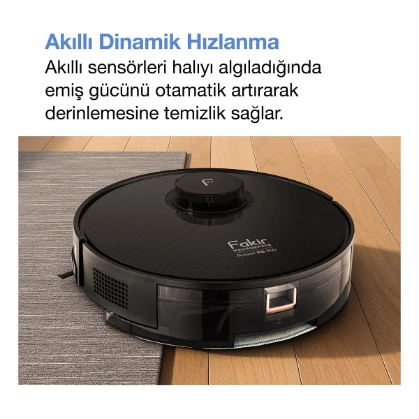 Fakir 8000PA Çekim Gücü Türkçe Sesli Uyarı Sistemi Wifi Bağlantılı 3200MAH Lı-Ion Pil - Siyah - Görsel 5