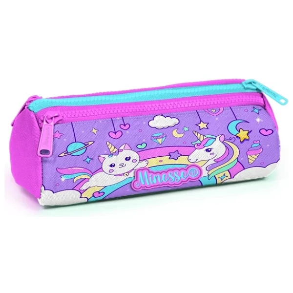 Minosso Unicorn Desenli Kız Çocuk 3'lü Okul Çanta Seti Set1007 - Görsel 5