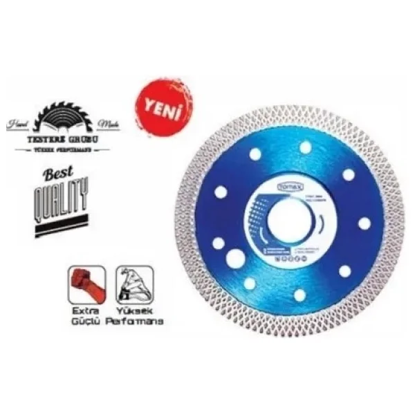 Tomax Çapraz Dişli Hassas Kesim Disk - 115X1,3 Mm - Görsel 3