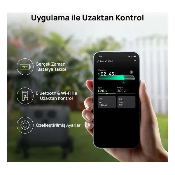 EcoFlow Delta 3 1500 1536 Wh Taşınabilir Güç Kaynağı - Görsel 5