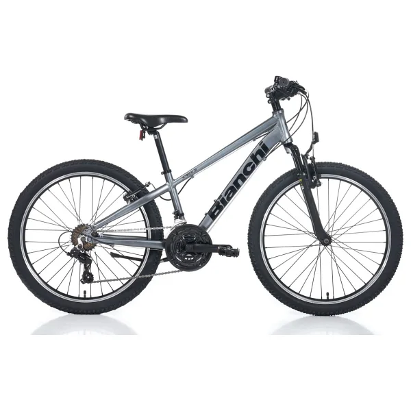 Bianchi XR24.2 V Gri 21 Vites 24 Jant Çocuk Dağ Bisikleti - Görsel 2