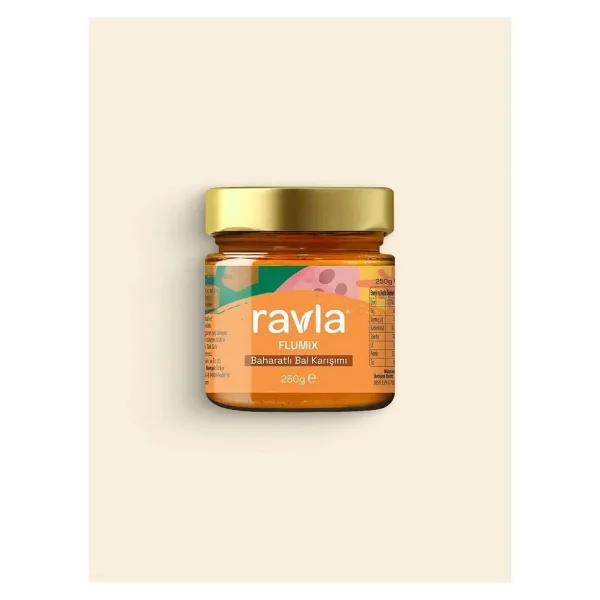 Ravla Kids Flumix Baharatlı Bal Karışımı 250 gr - Görsel 9