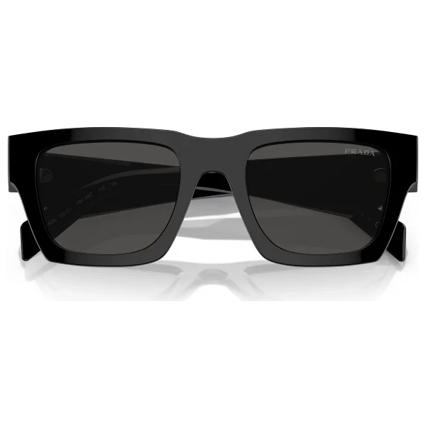 Prada PR A06S 16K08Z Black-Dark Grey Erkek Güneş Gözlüğü - Görsel 10