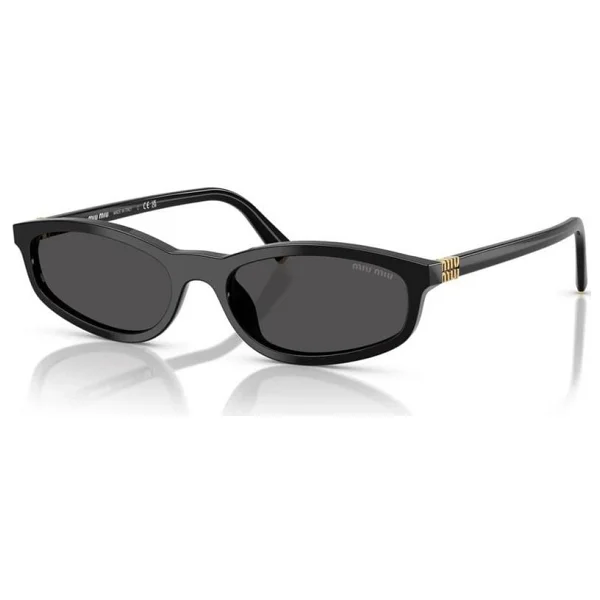 Miu Miu Regard A06S 16K08Z Black-Dark Grey Kadın Güneş Gözlüğü - Görsel 6