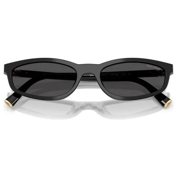 Miu Miu Regard A06S 16K08Z Black-Dark Grey Kadın Güneş Gözlüğü - Görsel 10