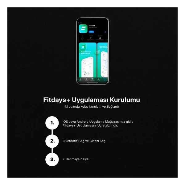Grill'o Smartscale Bluetooth & Türkçe Uygulamalı Akıllı Mutfak Tartısı - Görsel 4