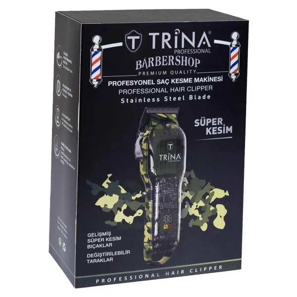 Trina TRNSACKS0055 Profesyonel Saç Kesme Makinesi - Görsel 9