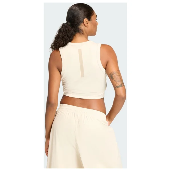 Adidas Z.N.E. Sıfır Kol Bisiklet Yaka Crop Tişört - Görsel 2