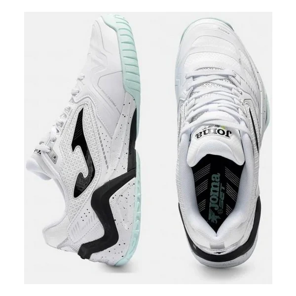 Joma TSETS2602AC Set Erkek Tenis Ayakkabısı - 40 - Beyaz - Görsel 4