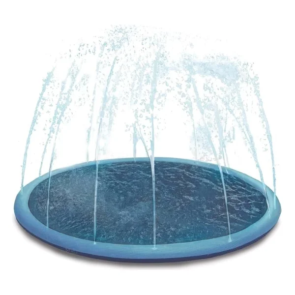 M-Pets Splash Aqua Mat Oyun Havuzu Fıskiyeli 100 cm S - Görsel 4