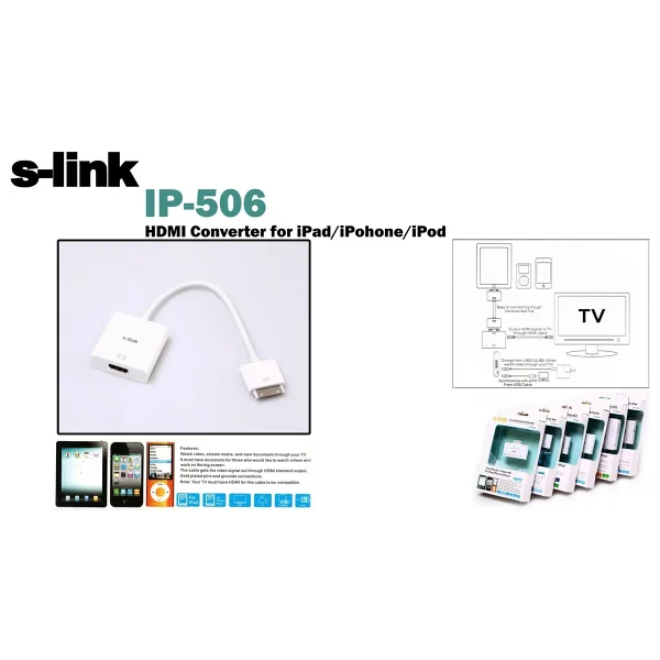 S-link IP-506 OTG Kablo - Görsel 6
