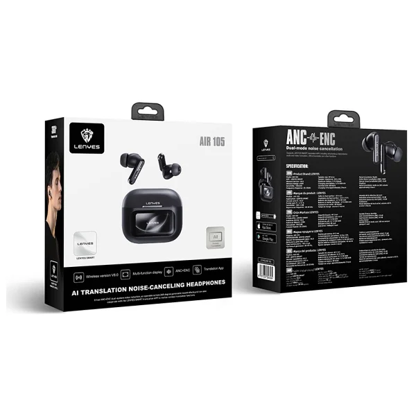 Lenyes Air 105 ANC TWS Kulak İçi Bluetooth Kulaklık - Görsel 10