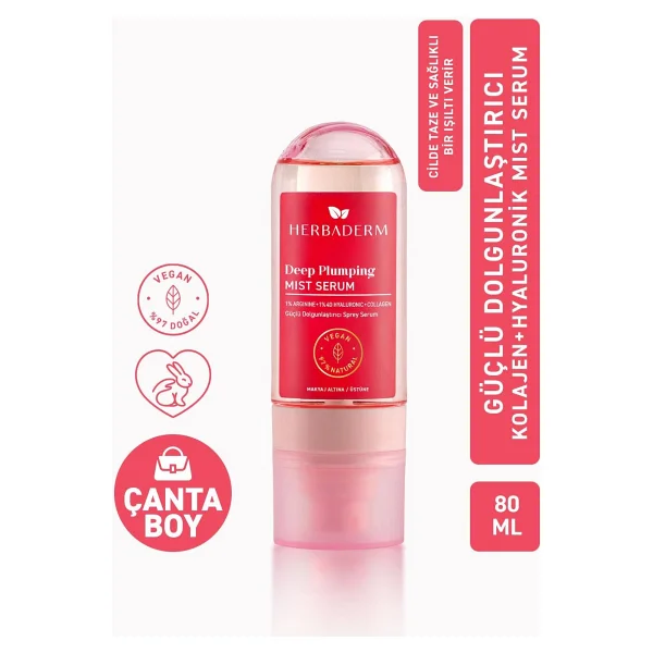 Herbaderm Güçlü Dolgunlaştırıcı Mist 80 ml Sprey Yüz Serumu - Görsel 10