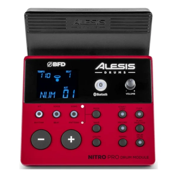 Alesis Alesıs Nitro Pro 8 Parça Elektronik Davul Seti - Bluetooth ve Bfd Sesler Dahil - Renk - Çok Renkli - Görsel 6