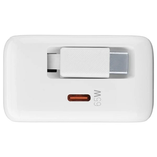 Cellularline Retractable GaN 65 W Type-C Kablolu Hızlı Şarj Aleti - Görsel 5
