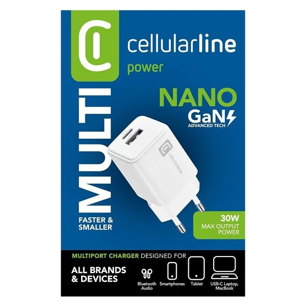 Cellularline Multipower 30 W Hızlı Şarj Adaptörü - Görsel 3
