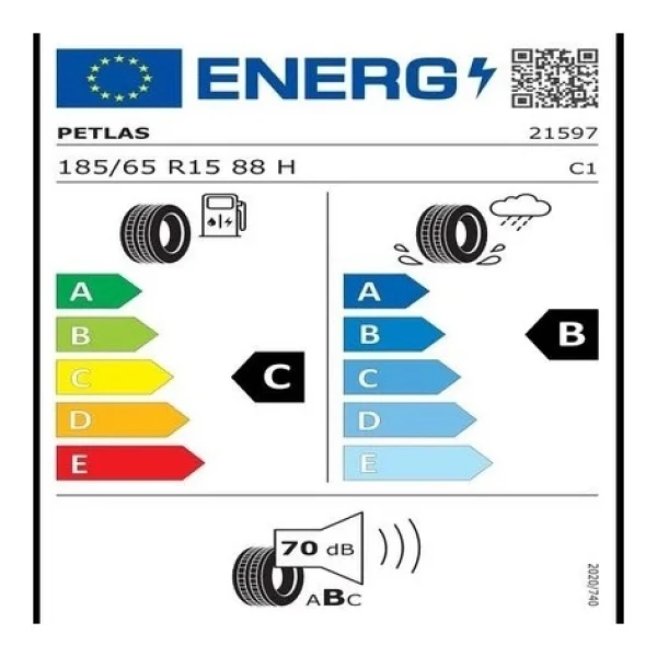 Petlas Imperium PT515 185/65 R15 88H Yaz Lastiği - Görsel 2