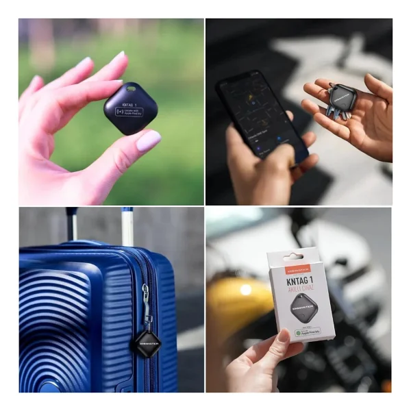 Knmaster KNTAG 1 4'lü Paket Akıllı Takip Cihazı - Görsel 3