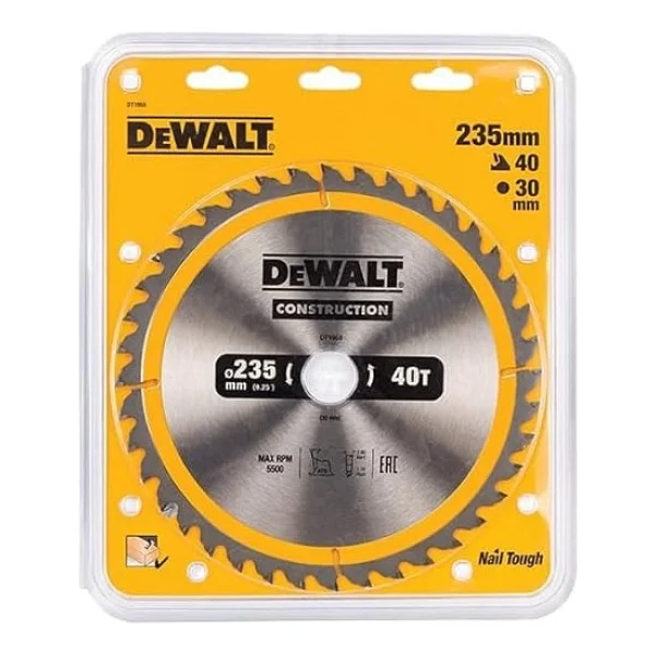 Dewalt DT1157 40 Diş 235x30 mm Daire Testere Bıçağı - Görsel 2