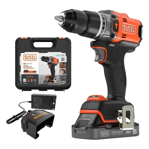 Black+Decker BLD682D1XK Tek Akülü 2 Ah Matkap - Görsel 2