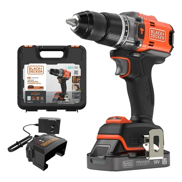 Black+Decker BLD682D1XK Tek Akülü 2 Ah Matkap - Görsel 4