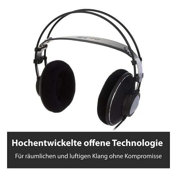 AKG K612 Pro Kulak Üstü Stüdyo Kulaklığı - Görsel 4