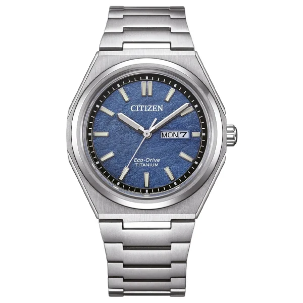 Citizen Super Titanium AW0130-85ZE Turuncu Erkek Kol Saati - Görsel 3