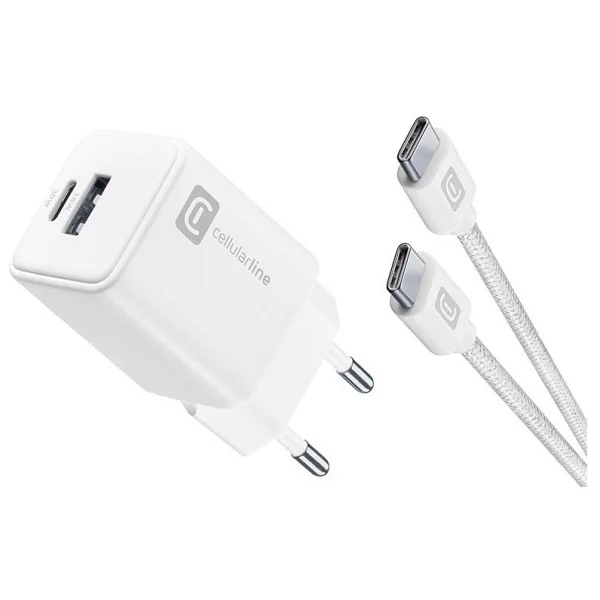 Cellularline 30 W Type-C Kablolu Hızlı Şarj Aleti - Görsel 4
