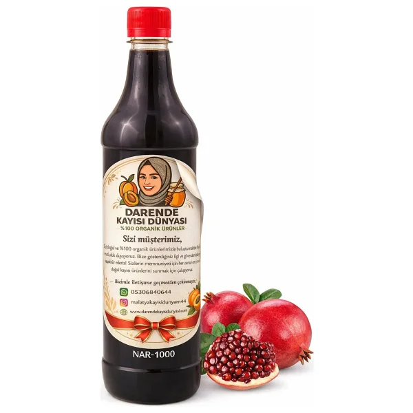 Darende Kayısı Dünyası Nar Ekşisi Doğal El Yapımı (1 Kg) - Görsel 4