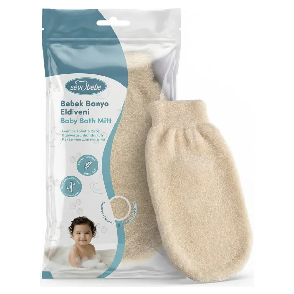 Sevi Bebe Bebek Banyo Eldiveni - Görsel 7