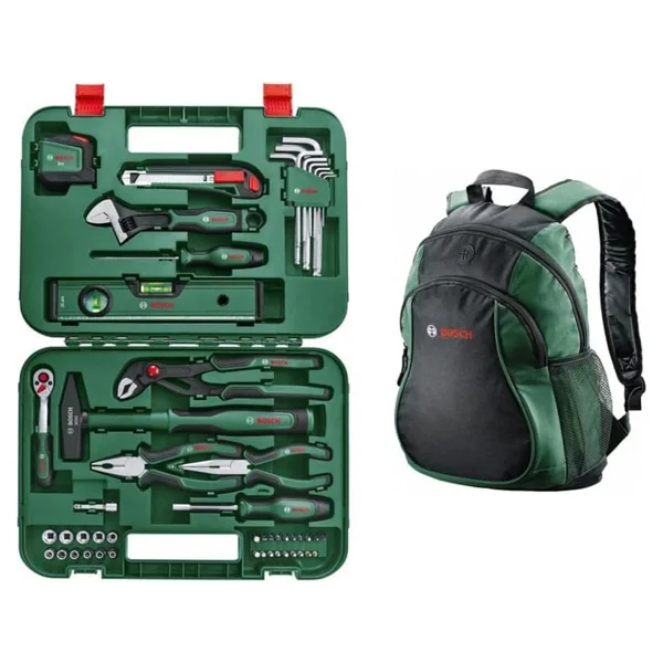 Bosch Advanced El Aleti Seti (52 Parça) - 1600A02BY7 + Bosch Sırt Çantası - Görsel 5