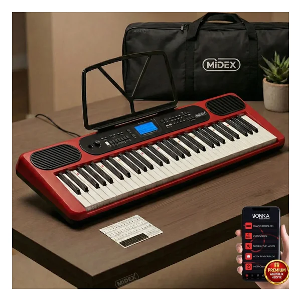 Midex PS-5200BK Pro 61 Tuşlu Org - Görsel 5