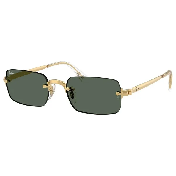 Ray-Ban By Asap Rocky 3928 001/71 Gold-Dark Green Güneş Gözlüğü - Görsel 7