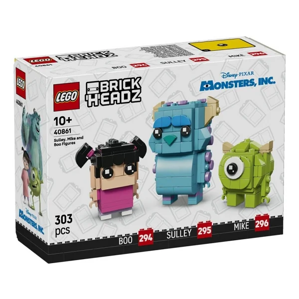 Lego 40861 Disney Classic Sulley, Mike ve Boo Figürleri - Görsel 2