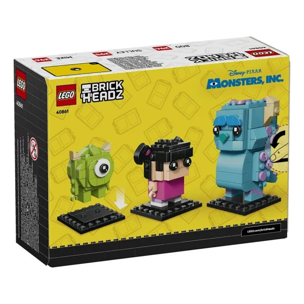 Lego 40861 Disney Classic Sulley, Mike ve Boo Figürleri - Görsel 4