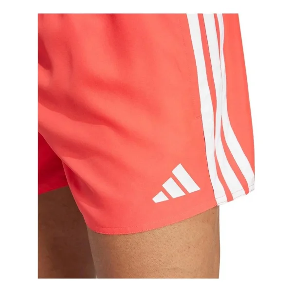 Adidas 3-Stripes JD4233 Kırmızı Erkek Deniz Şortu - Görsel 7