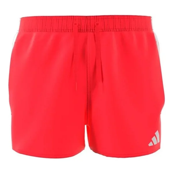 Adidas 3-Stripes JD4233 Kırmızı Erkek Deniz Şortu - Görsel 8