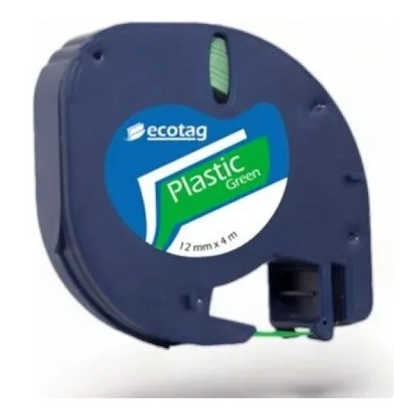 Ecotag Dymo Letratag Muadili Plastik Şerit Etiket Avantaj Paket - Kırmızı - Görsel 9