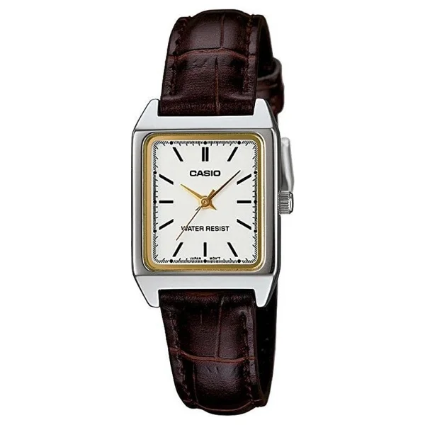 Casio Standart LTP-V007L-7E2UDF Deri Kordon Kahverengi Kadın Kol Saati - Görsel 6