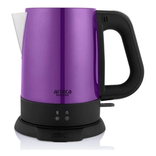 Arnica T336 Demli Stil 1800 W Mor Cam Demlikli Çay Makinesi - Görsel 4