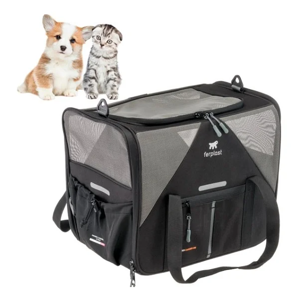 Ferplast Voyager 450 Siyah 55x33x37 cm Kumaş Taşıma Çantası - Görsel 3