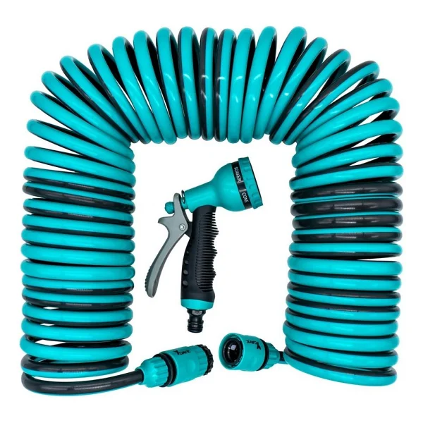 Daye DY5915S 15 m Spiral Bahçe Hortum Seti - Görsel 2