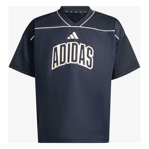 adidas Stadium File Basketball Çocuk Siyah T-Shirt - Görsel 4